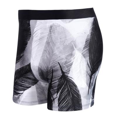 China Men's Breathable Swim Trunks Printing Breathable Quick Dry Swimwear For Adults for sale