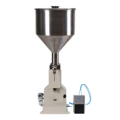 China Small Vertical Food Filling Machine Pneumatic Paste Filling Machine Paste Filler For Honey Cosmetics Cream Perfume Paste Juice for sale