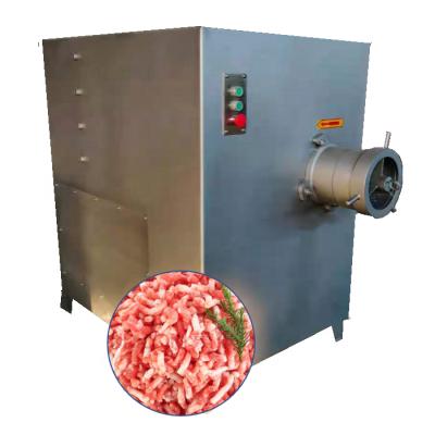 China Hotels Large Capacity Fast Speed ​​Chopper Meat Mincer Mincing Frozen Grinding Machine For Meat Processing Plants for sale