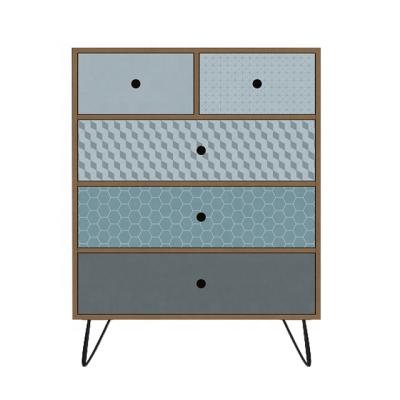 China Modern Competitive Price Metal Living Room Minimalist Storage Drawer Rack Cabinet for sale