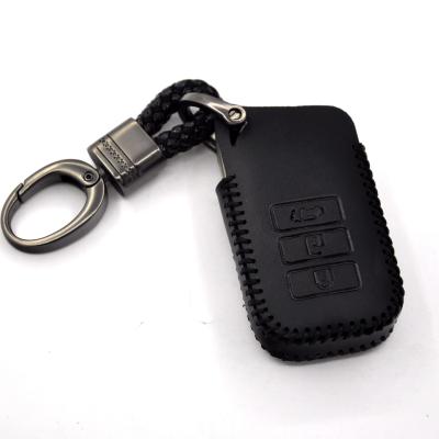 China ENGLAND STYLE Genuine Leather Car Key Chain Remote Key Cover Case For Lexus RX270 NX200 2 Button 3 4 for sale