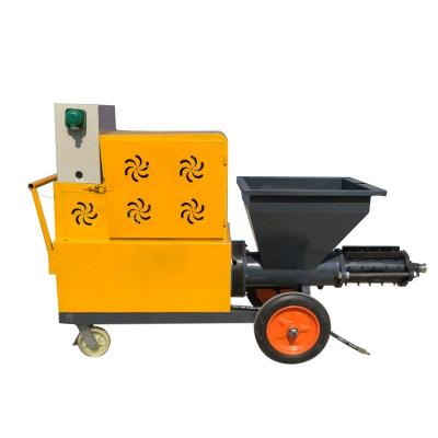 Chine wall painting plastering station mortar spray machine with mixing mortar plastering spray machine à vendre