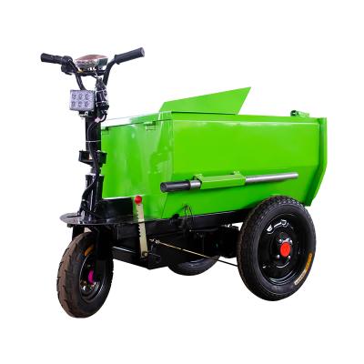 China Powerful Big Battery Load Carrying Top Tire Engineering Tricycle Three Wheels Dumper Truck Motor Electric Construction Tricycle For Const for sale