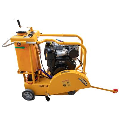 China Hotels Walk-Behind Portable Concrete Cutter Gasoline Driven Asphalt Floor Cutting Machine for sale