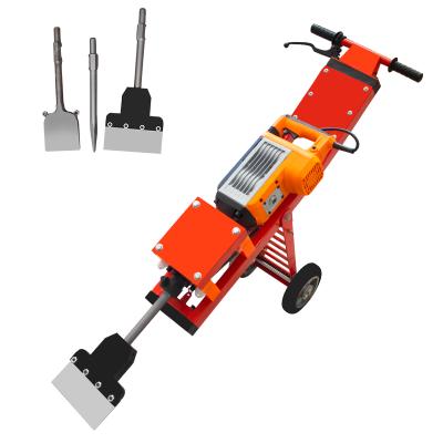 China Building Material Shops YTDP-2500z Hot Selling Hand Pushing Tile Crushing Car for Tile Crushing and Dismantling Demolition Electric Hammer Drill for sale