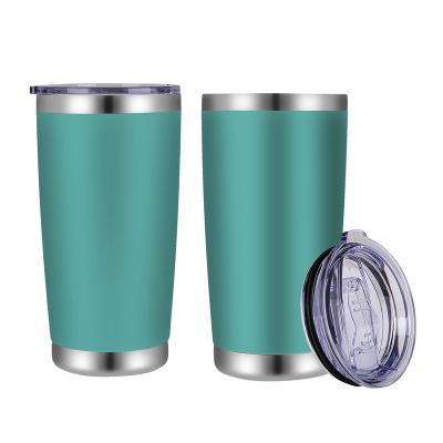 China Sustainable 20 Oz Double Wall Sublimation Mugs Stainless Steel Tumbler With Customized Color for sale