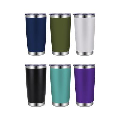 China Viable 20oz BPA Free Stainless Steel Sublimation Double Wall Insulated Tumbler With Custom Logo for sale