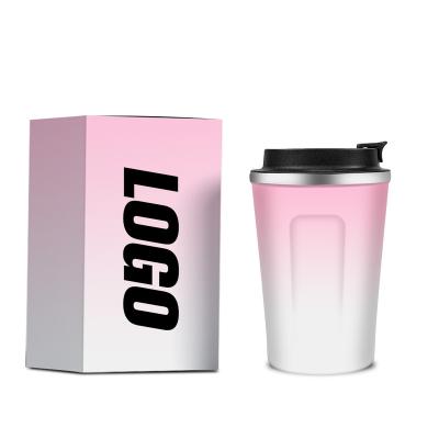 China Sublimation 380ml Stainless Steel Double Walled Insulated Tumbler Coffee Mug for sale