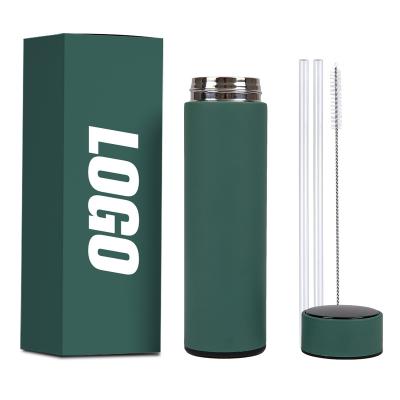 China Sustainable Smart Vacuum Flask Stainless Steel Water Bottle With Touch Screen Temperature Display for sale