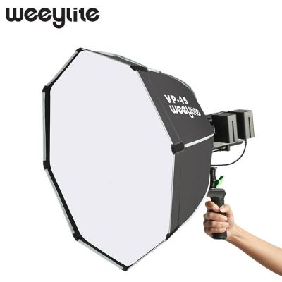 China Weeylite VP-45 60cm Octagon Umbrella Softbox Outdoor Studio Box Instant Portable Soft COB Photography Light for Weeylite Ninja200 45*17*17cm for sale