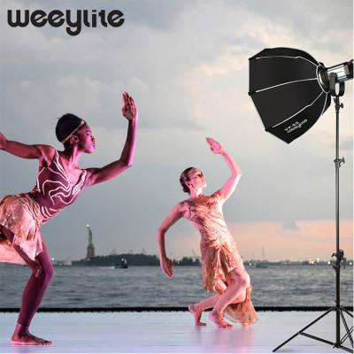 China Weeylite 65cm Photography Softbox Umbrella Octagon Softbox For Instant Studio Speedlight Portrait Product Photography 65*41*41CM for sale