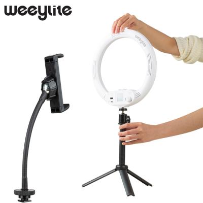 China Weeylite WE-9 Circle 10inch RGBLed Selfie Ring Light with Tripod Stand Youtube Makeup Photography WE-9 Live Stream Video for sale