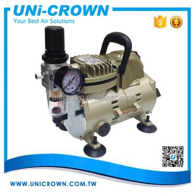 China OIL-LESS PS-191 60PSI AC110V mini air compressor, best selling mini air compressor pump for airbrush ODM for sale