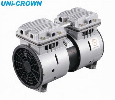 China Automotive Industry UN-90VH 1/3HP 740mmHg Portable AC Oil Less Piston Low Noise Vacuum Pump for sale