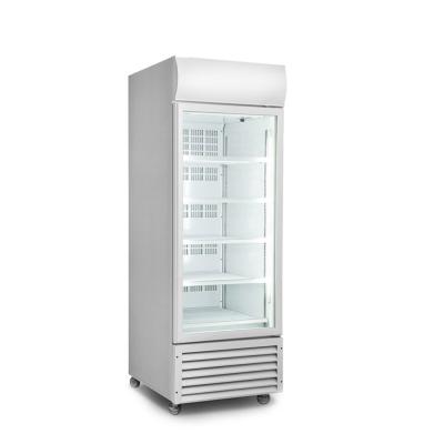 China 360L Upright Display Freezer for sale