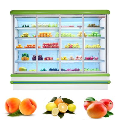 China Vegetable Multideck Display Fridge for sale