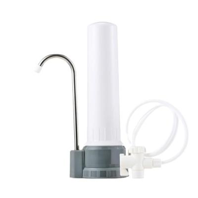 China Kitchen Single Filter Household Faucet Countertop Ceramic Water Filter for sale