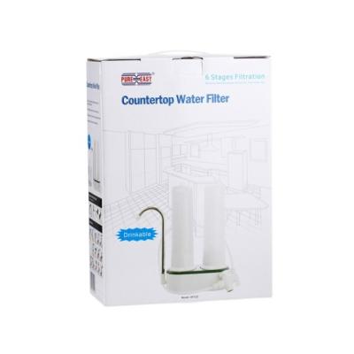 China New Hotel Countertop Water Filter With Ceramic Cartridge Water Filter Table Household Water Filter for sale