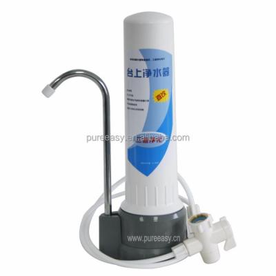 China Hotel Countertop Water Filter Simple Ceramic Water Filter System for sale