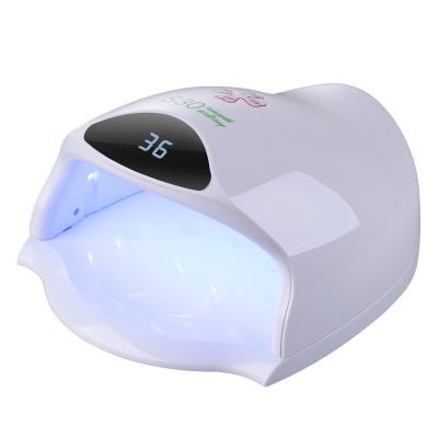 China Professional Wholesale Wireless Portable Big Space S30 54W Nail Lamps ABS Nail Dryer Lamp Machine UV Led Curing OEM ODM for sale