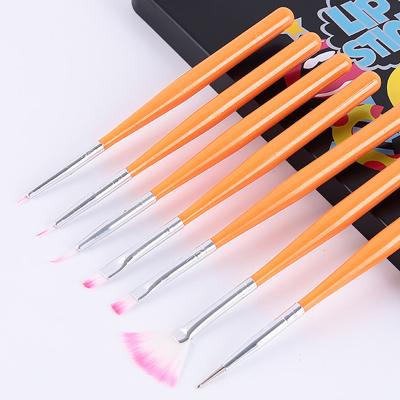 China OEM Wholesale High Quality Wood Painting Private Label Coating Nail Art Gel Set Brush Kit Professional Eco-friendly Factory Custom DIY for sale