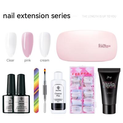 China Lncrease Shine And Protect Lncrease Shine And Protect Kit For Nail Manicure Lamp Tool Kit Polish OEM Private Label Nail Extensions Factory Wholesale Professional Poly Art 30ml Gel for sale