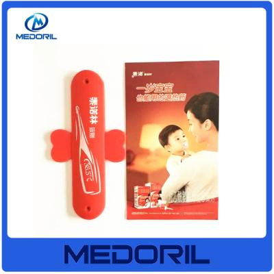 China Custom logo mobile phone silicone touch u stand holder with paper card for sale