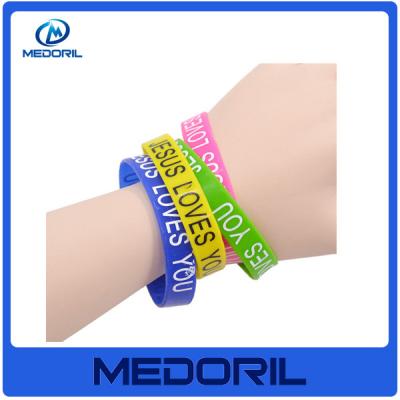 China Promotional gifts free sample silicone wristbandsand printing cheap silicone wristbands for sale