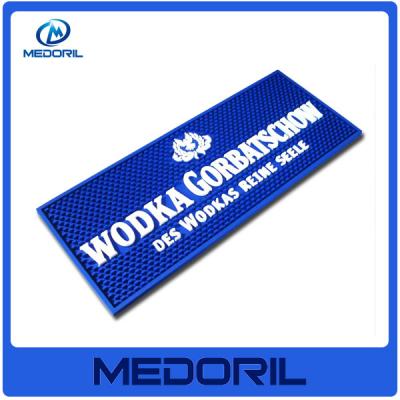 China Customized logo bar drink mats / bar counter mat for promotion for sale