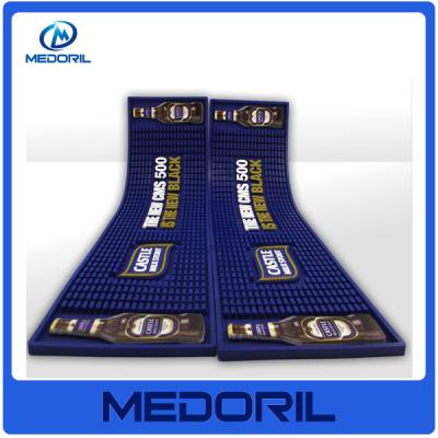 China Durable Materials rubber wine bar runner mat service mat with logo for sale