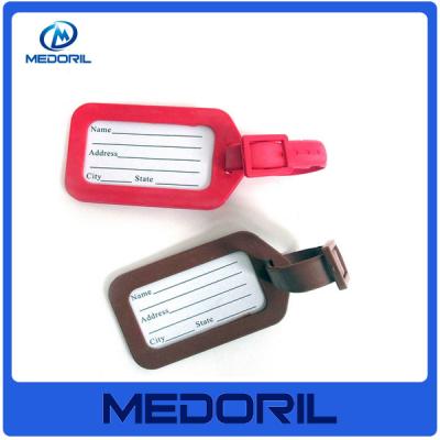 China Promotion high quality pvc luggage tag with cheap price for sale