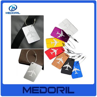 China Wholesale aluminium alloy luggage tag custom design cheap travel luggage tag for sale