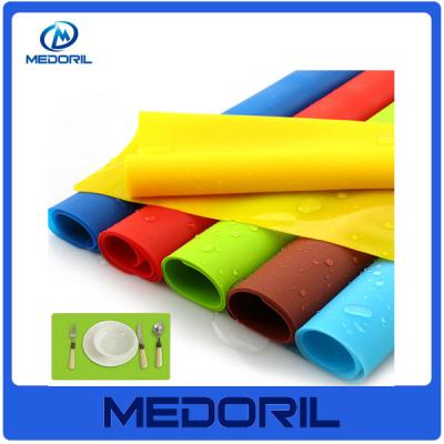 China Hot sale high quality 100% food grade soft silicone rubber table mats with cheap price for sale