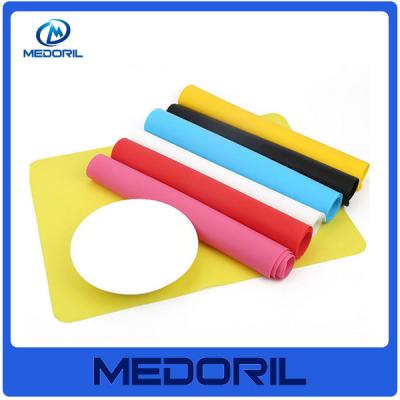 China Promotion factory price thin silicone rubber table top mat for kids for sale