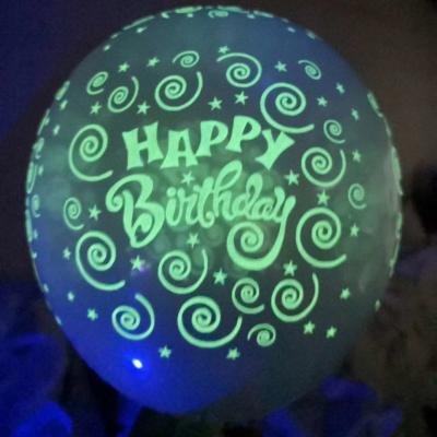 China Round Instant Light Balloon Wedding Birthday Party Festival Celebrations Glowing Balloons Decorations Party Balloons for sale