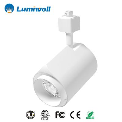 China Shops / Supermarkets / Hotels / Juno Lightolier Adapter 2 Wires 3 Wires COB Dimmable Museum / Showroom Halo Led Track Light 10W 14W 22W 34W DLC ETL Track Light For USA Market United for sale