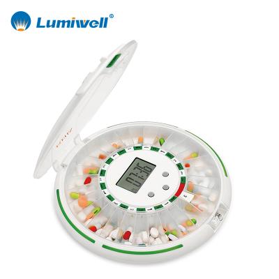 China Home Use For Compartment Secured Locking Top Timing Physician Key 28 Plastic Pill Box for sale