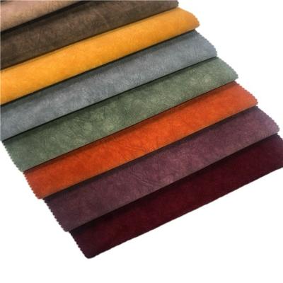 China New technology quality velvet anti-static matte upholstery fabric for sofa and cushion cover replacement for sale