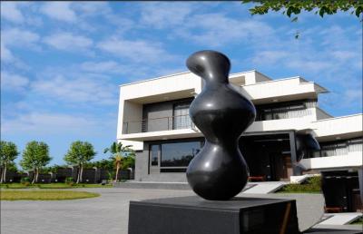 China Customized Modern Abstract Sculpture , Metal Outdoor Abstract Yard Sculptures for sale