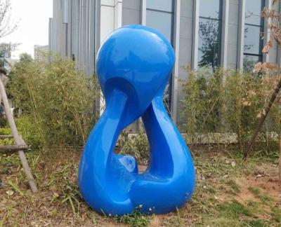 Cina l'alto giardino all'aperto bollente blu della vernice di 2m orna le statue in vendita