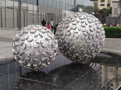 Cina Accetti le sculture moderne del materiale illustrativo del metallo della decorazione pubblica su ordinazione in vendita