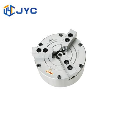 China Lathe Power Chuck Through Hole Hydraulic Self Centering Chuck For CNC Lathe Machine 3 Jaw Chuck for sale