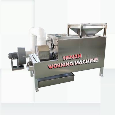 China HGP-500 Dairy Products Factory Cooked Roasted Cocoa Bean Skin Peeler Peeling Machine Product List for sale