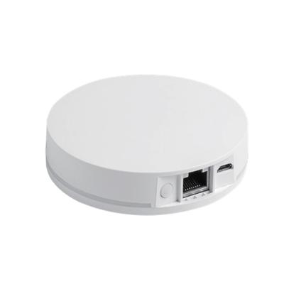 China Smart Home Tuya ZigBee 3.0 Smart Hub Devices Zigbee IOT Gateway Controller Works Network Wired Connection for sale