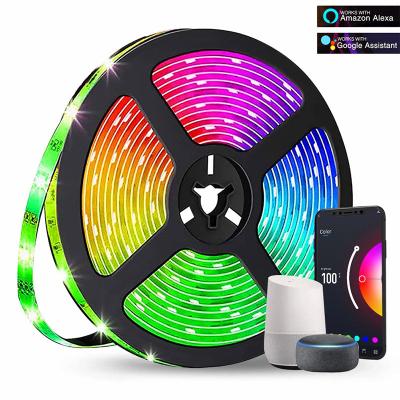 China LANDSCAPE Wifi RGB LED Strip Lights Smart Outdoor Home System Remote Control Light Lamp Bulb for sale