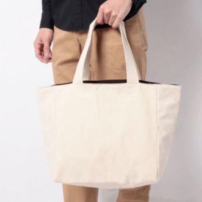 China Wholesale Simple Canvas Handled Ginzeal Fashion Shopping Zipper Printing Women Cotton Tote Bag With Custom Printed Logo for sale