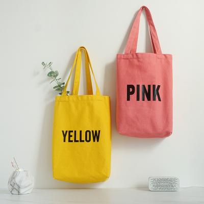 China Eco-Friendly Custom Logo Canvas Tote Bag Shopping Bag Cotton Tote Canvas Bag For Women for sale