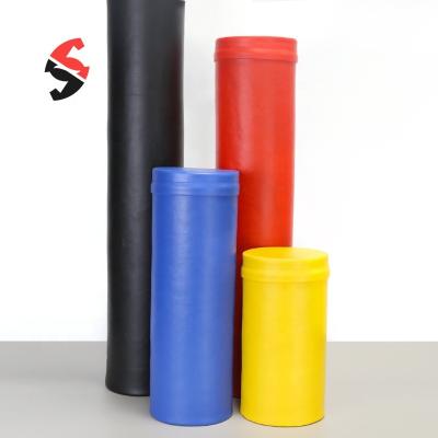 China Convenient Customized Color PU Covered Foam Roller Yoga Training Foam Roller With Factory Price for sale