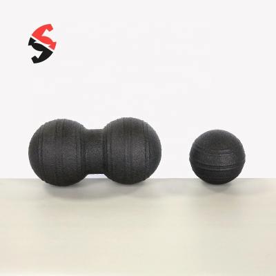 China Peanut Foam Muscle Massage Ball Eco-Friendly Dual Massage Ball Yoga Fitness Massage Ball PPE Single Ball for sale