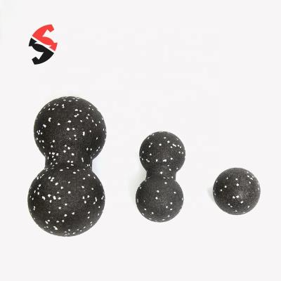 China Convenient Muscle Release Deep Massage Ball PPE Foam Peanut Massage Ball for sale